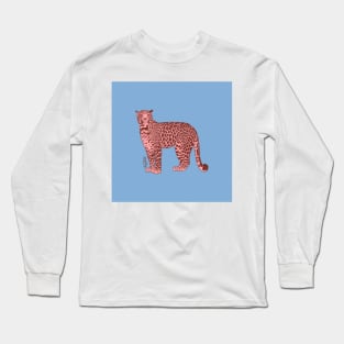 Leopard - Mint Long Sleeve T-Shirt